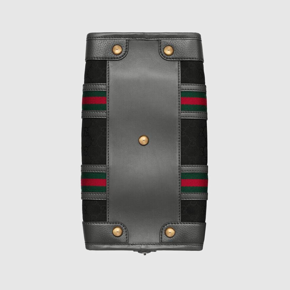 Extra large canvas duffle bag with Double G - G007