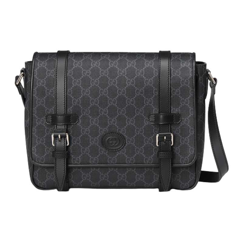 GG Messenger bag black GG Supreme - GB005