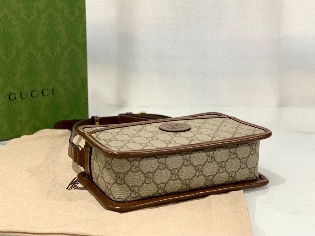 Mini bag with Interlocking G - GB004