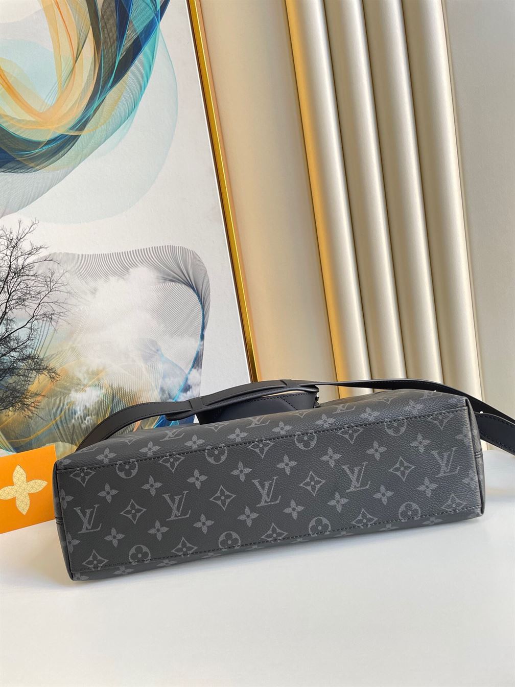 Briefcase Explorer Monogram Eclipse canvas - LB021