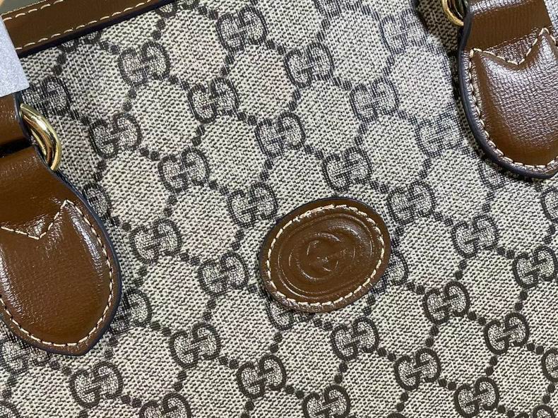 Business case with Interlocking G Beige and ebony Canvas - GB060