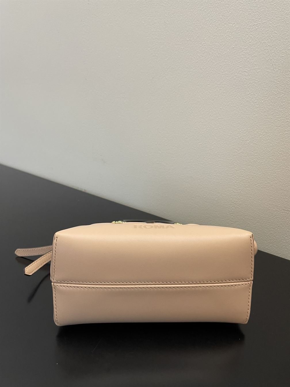 By The Way Mini Small Boston bag in light pink leather - FB017