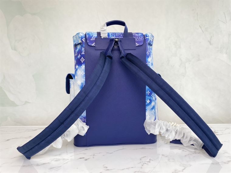 Christopher PM Backpack Blue - LB004