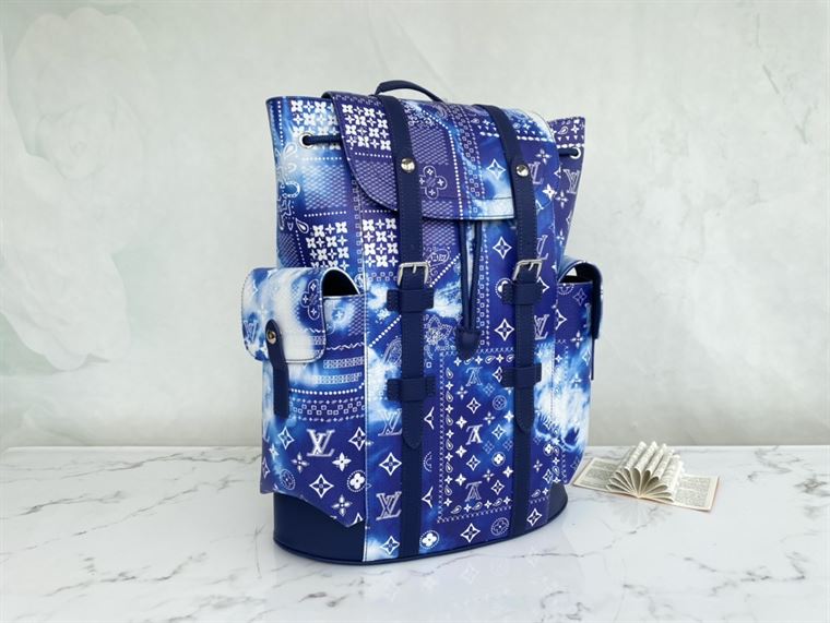 Christopher PM Backpack Blue - LB004