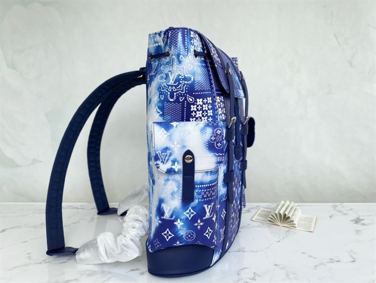 Christopher PM Backpack Blue - LB004