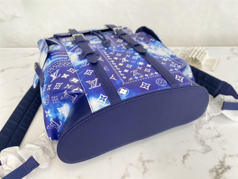 Christopher PM Backpack Blue - LB004