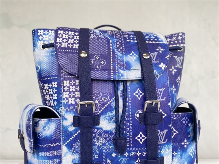 Christopher PM Backpack Blue - LB004