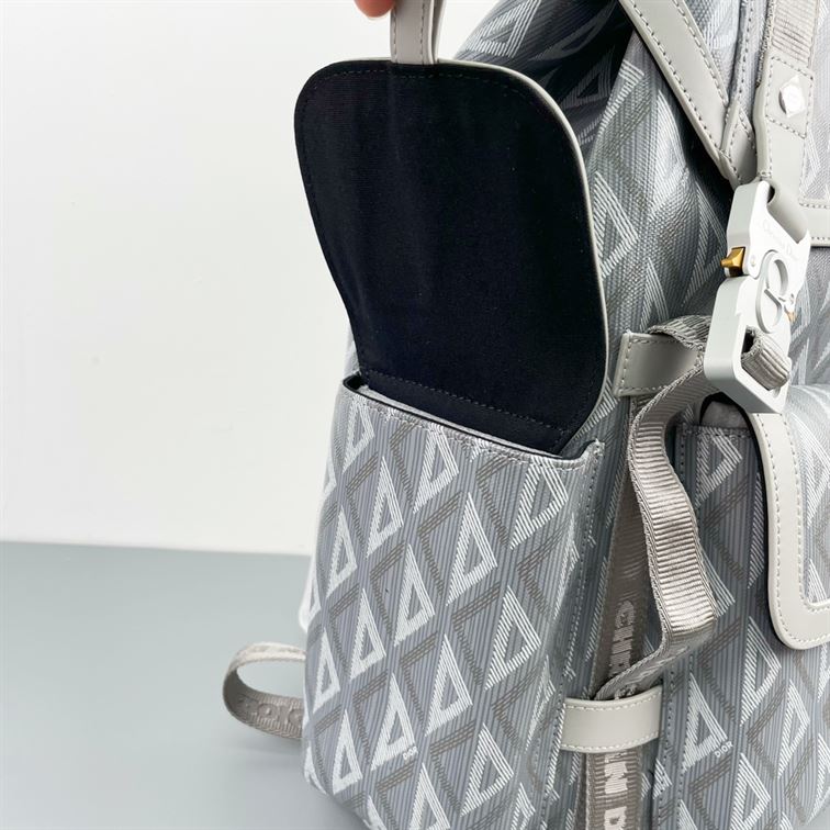 dior hit the road backpack gray cd Di*m*nd canvas - db014