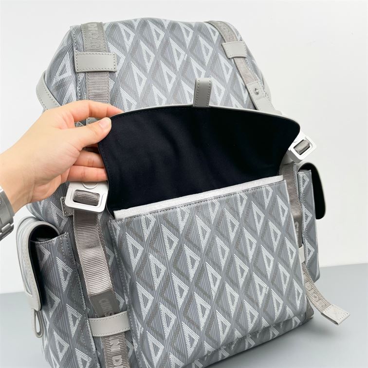 dior hit the road backpack gray cd Di*m*nd canvas - db014