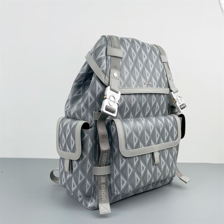 dior hit the road backpack gray cd Di*m*nd canvas - db014