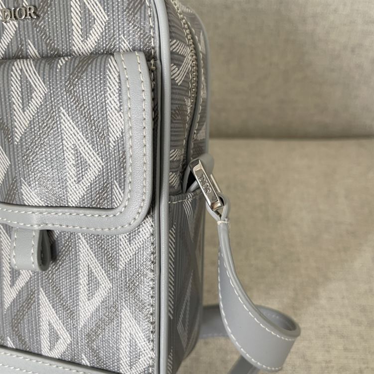Dior Hit The Road pouch Gray Canvas - DB016