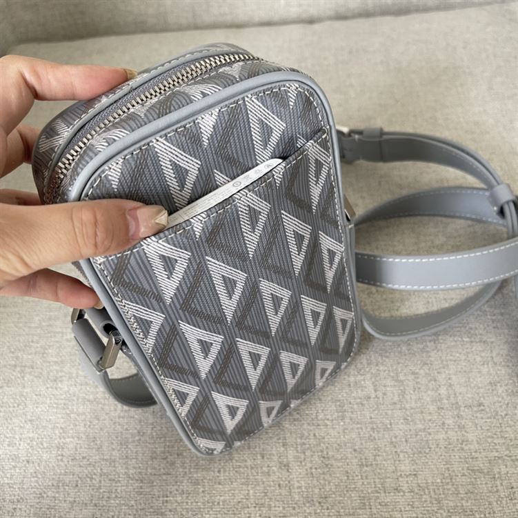 Dior Hit The Road pouch Gray Canvas - DB016
