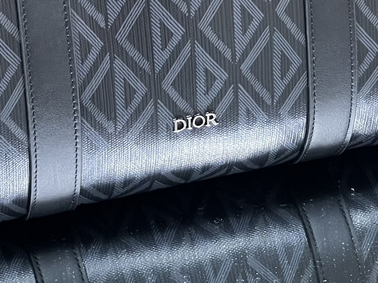 dior lingot 50 duffle bag black cd Di*m*nd canvas - db020