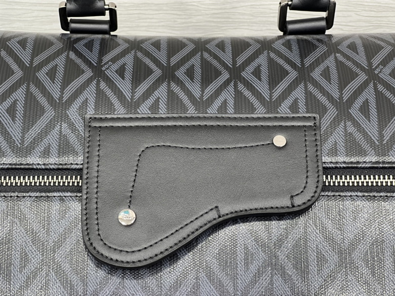 dior lingot 50 duffle bag black cd Di*m*nd canvas - db020