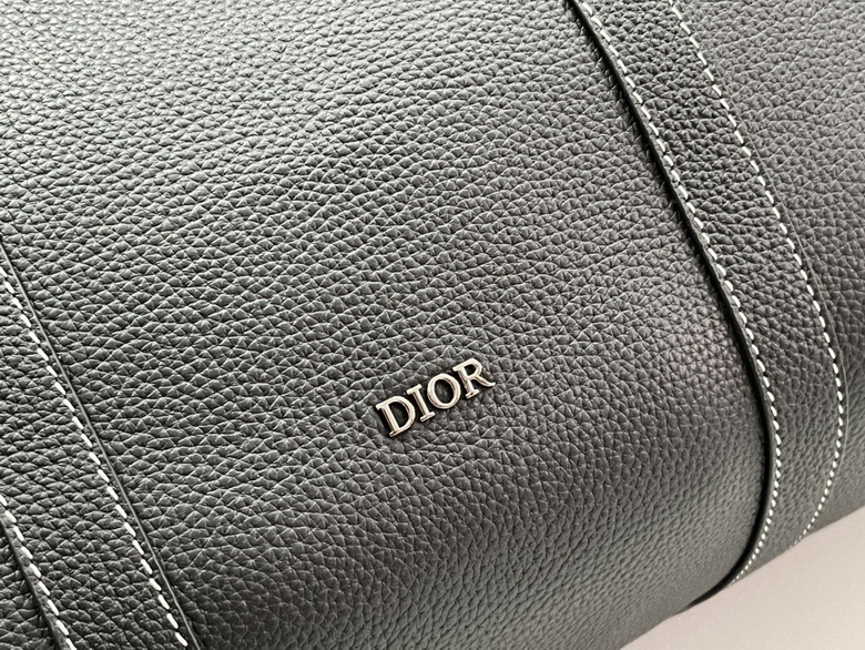 Dior Lingot 50 Duffle bag Black Grained Calfskin - DB022