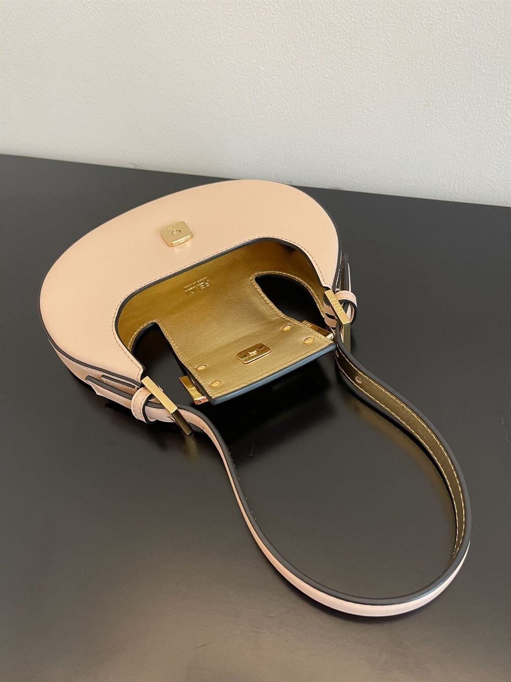 Fendi Cookie Pale pink leather mini bag - FB020