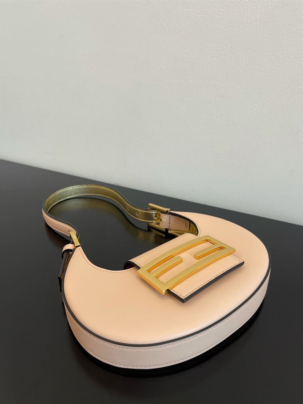 Fendi Cookie Pale pink leather mini bag - FB020