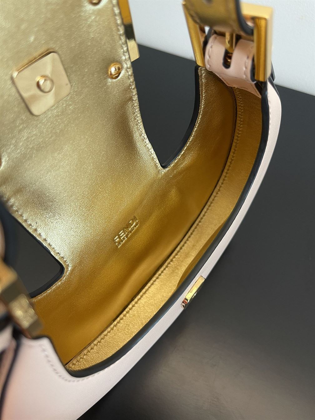 Fendi Cookie Pale pink leather mini bag - FB020