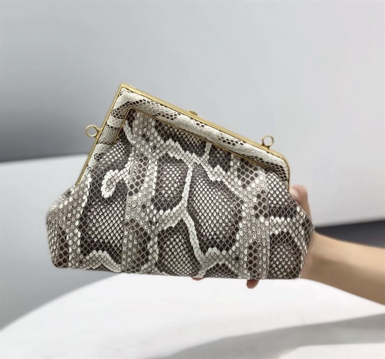 Fendi First Small Natural python leather bag - FB016