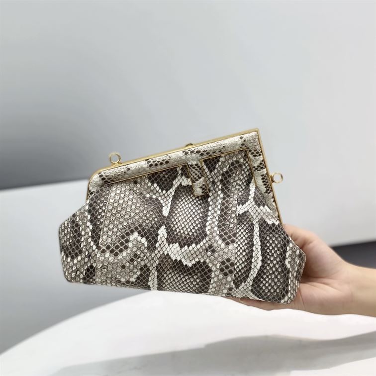Fendi First Small Natural python leather bag - FB016
