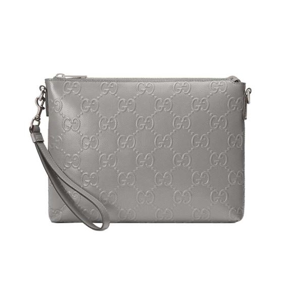 GG embossed medium messenger bag - GB014