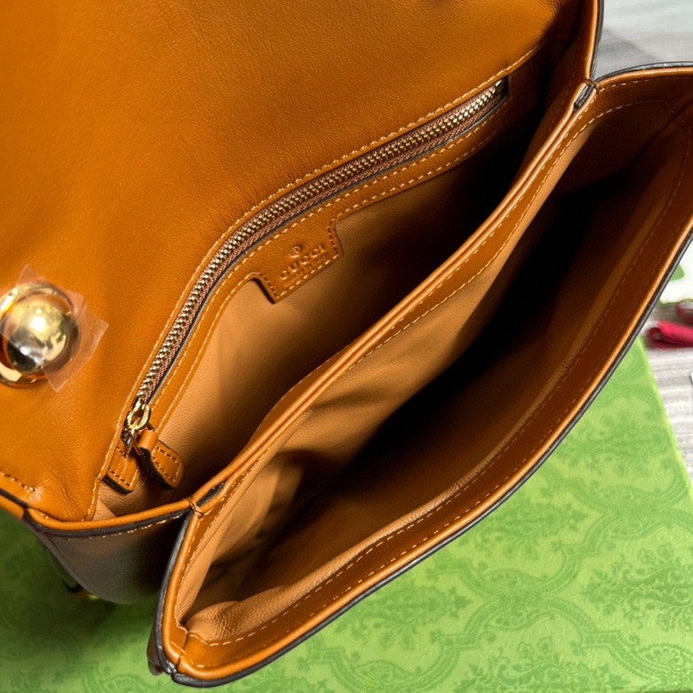 G*u*i blondie medium bag brown leather - gb039