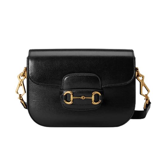 G*u*i horsebit 1955 mini bag black leather - gb049