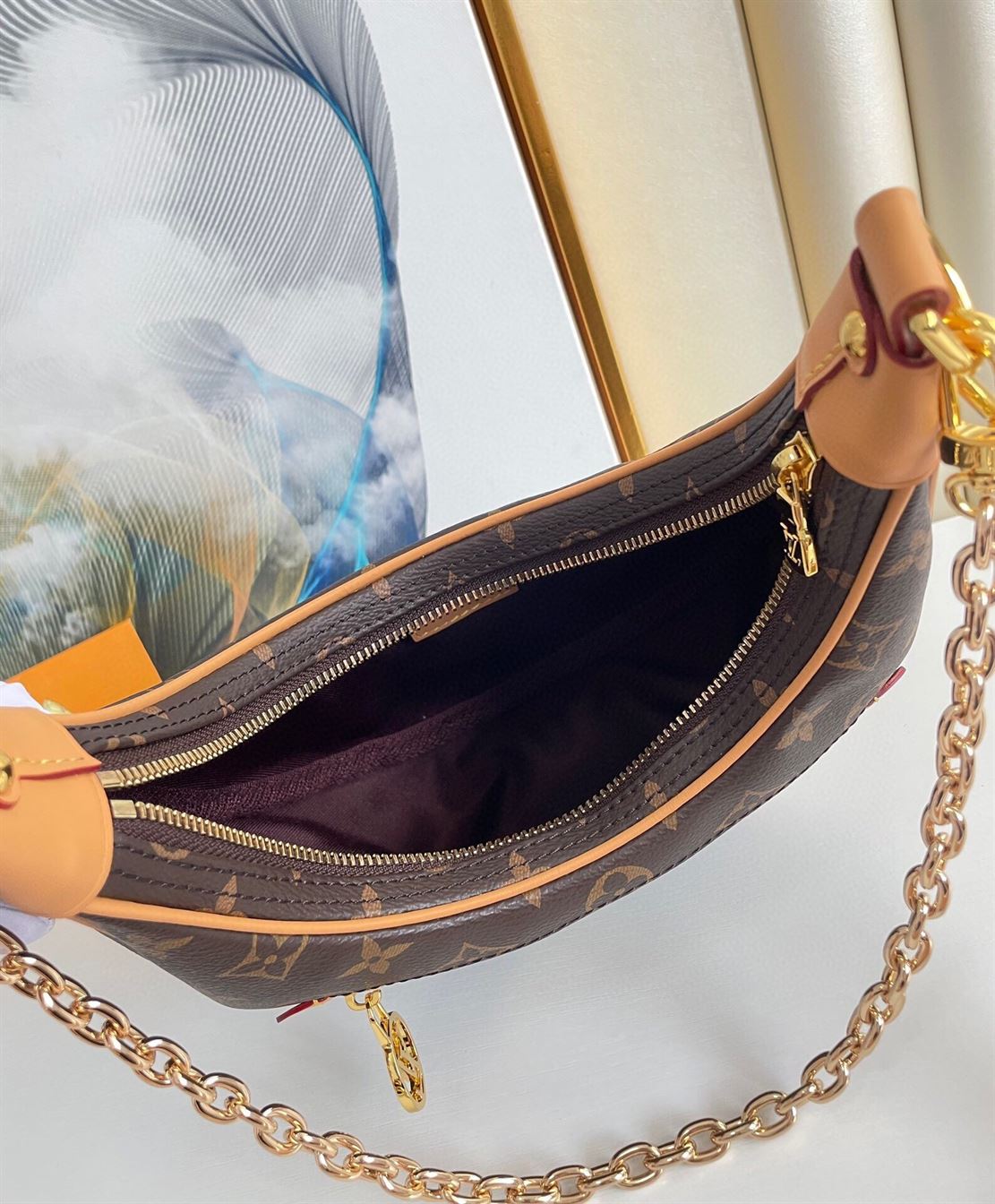 Loop handbag Monogram coated canvas - LB019