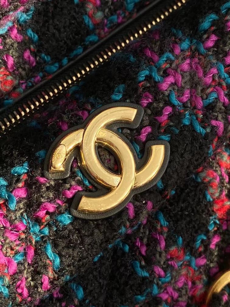 Maxi Hobo Bag Black, Purple, Green & Red - CB006