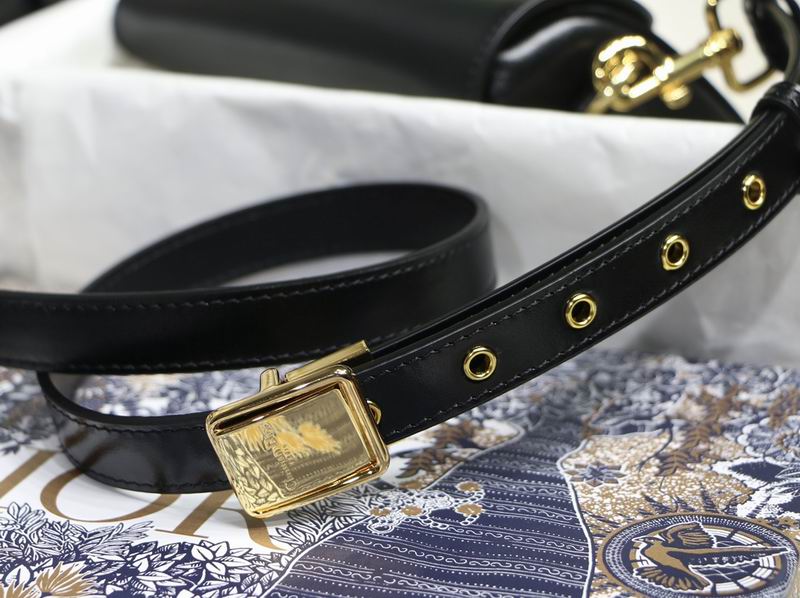 Micro Dior Bobby Bag Black Box Calfskin - DB023