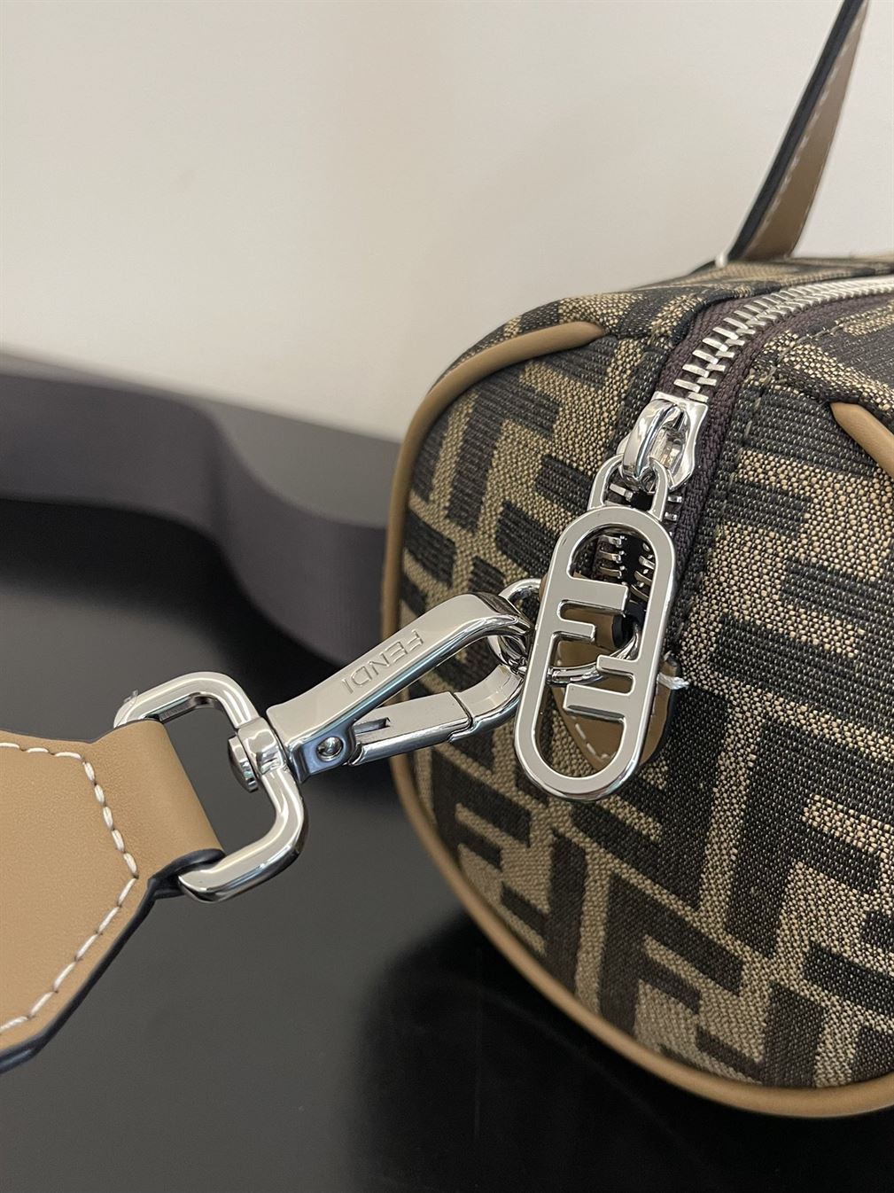 Mini bowling bag Brown FF - FB035