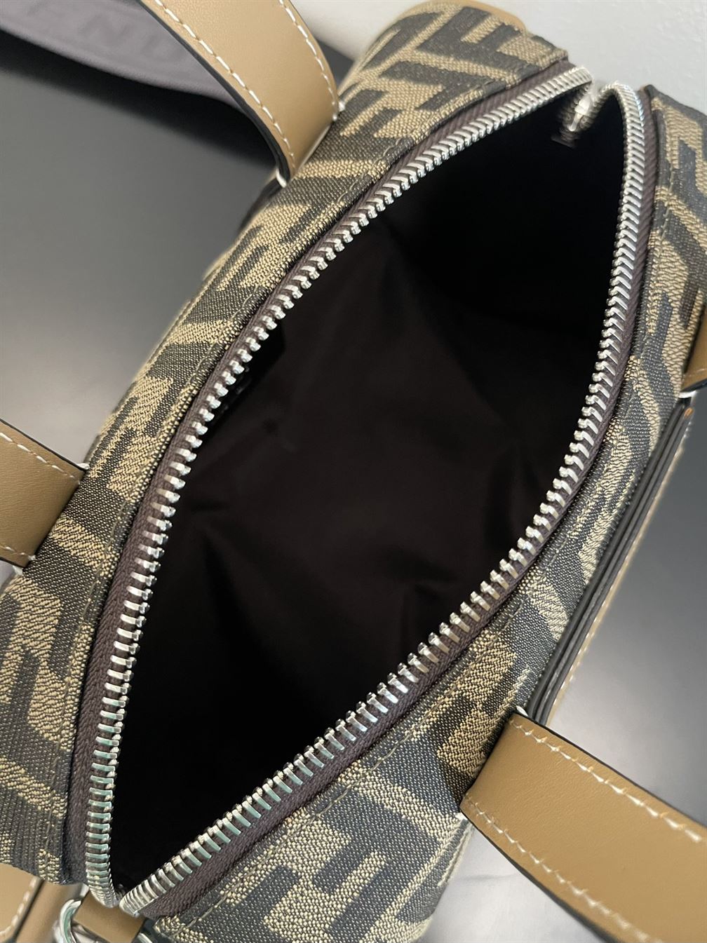 Mini bowling bag Brown FF - FB035