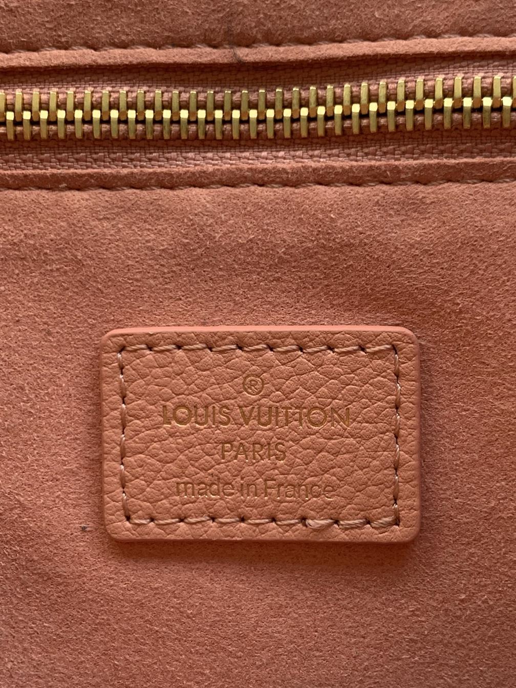 Neverfull MM tote bag Monogram Empreinte leather Pink - LB002