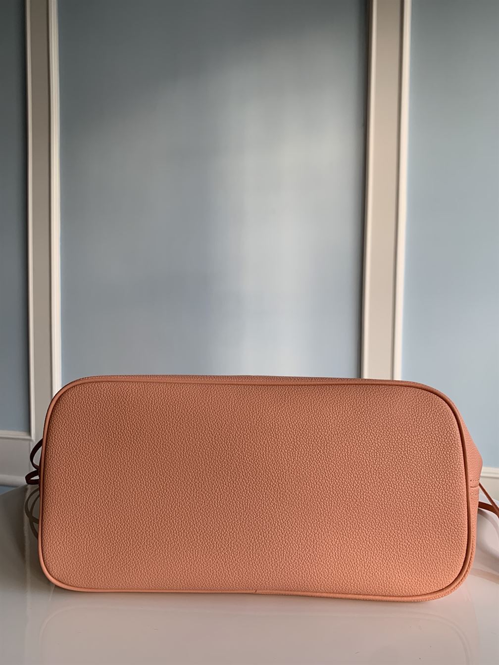 Neverfull MM tote bag Monogram Empreinte leather Pink - LB002