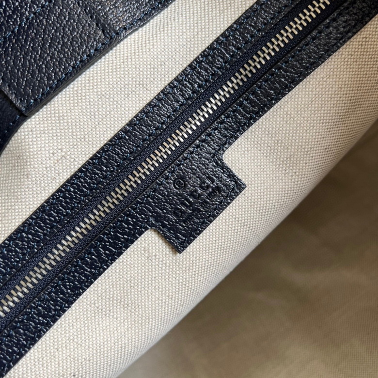 Ophidia medium GG tote Beige and blue - GB043