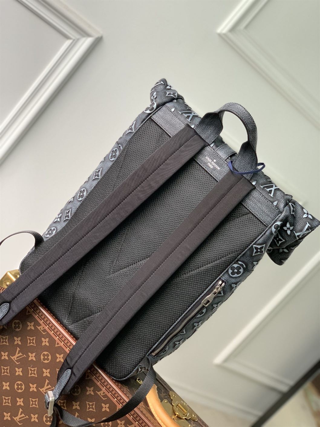 Roll Top Backpack Charcoal - LB005