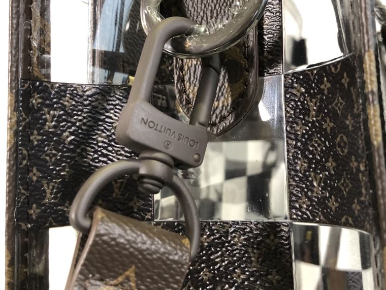 Sac Plat Tote Bag Monogram Chess canvas and PVC - LB033