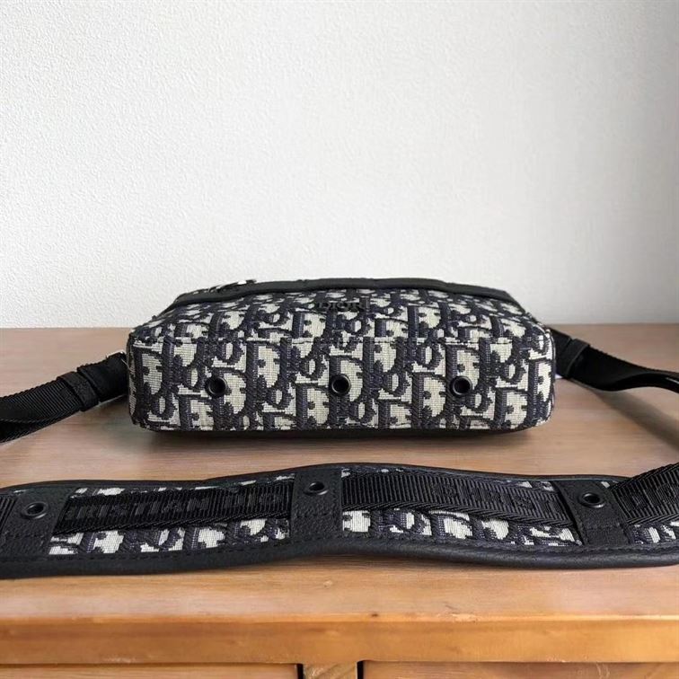 Safari messenger bag Beige and Black - DB013