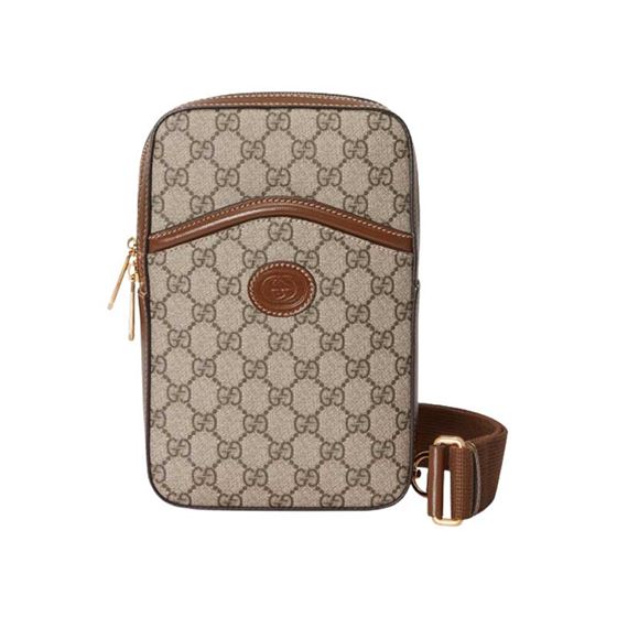 Sling backpack with Interlocking G - GB020