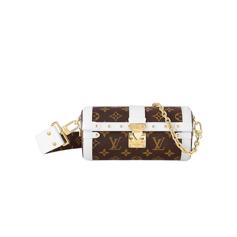 Papillon Trunk handbag White - LB013