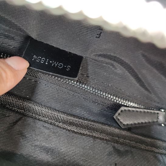 Belt bag Black nappa leather - FB039