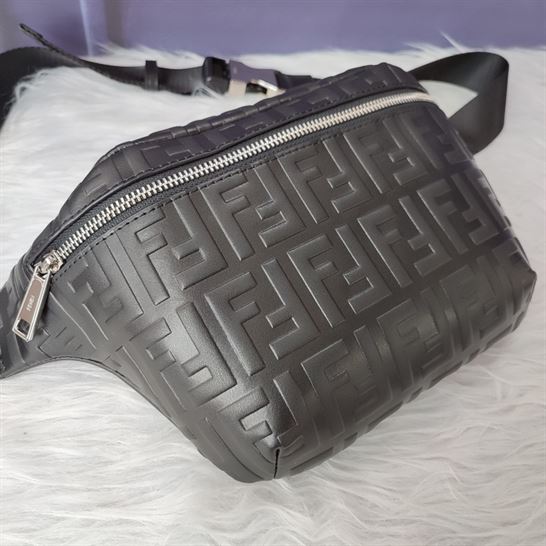 Belt bag Black nappa leather - FB039