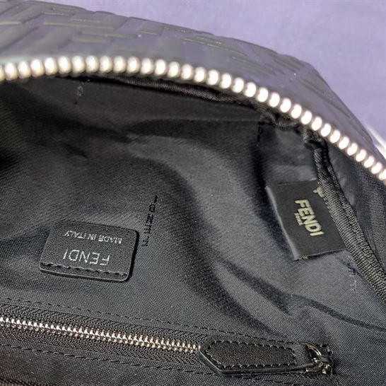 Belt bag Black nappa leather - FB039