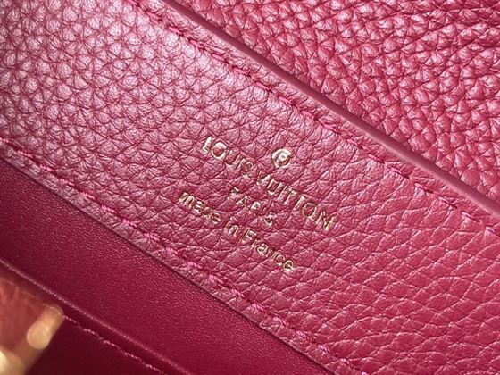 Capucines Mini handbag Griotte Red Honey - LB038