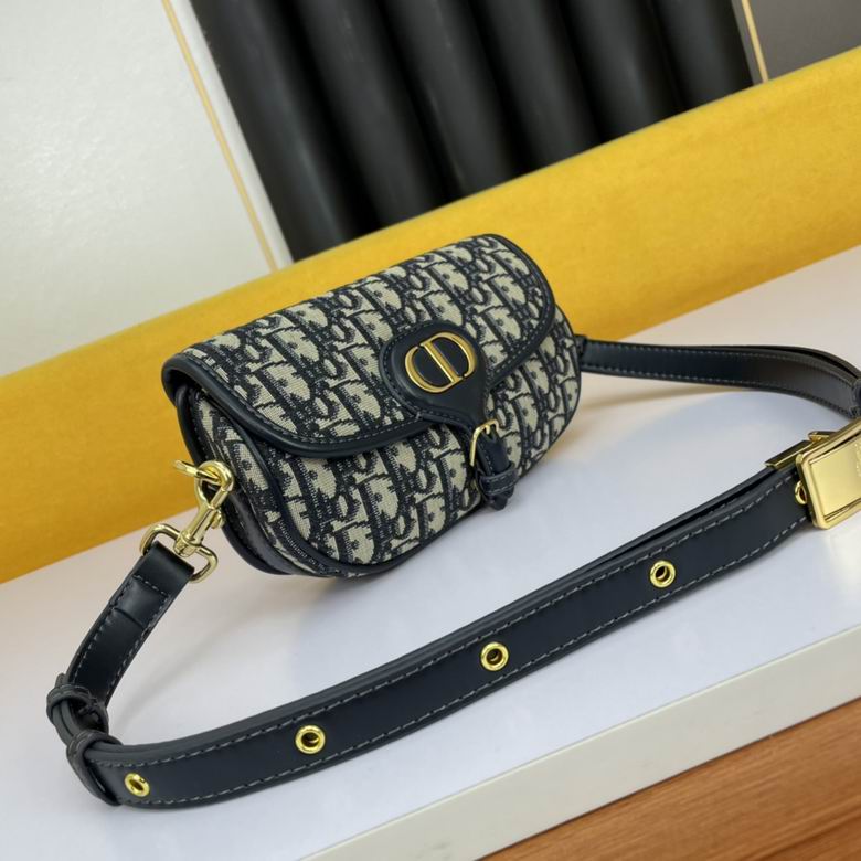 Dior Bobby East-West bag Blue Dior Oblique Jacquard - DB036