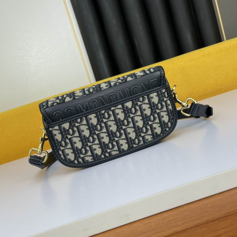 Dior Bobby East-West bag Blue Dior Oblique Jacquard - DB036