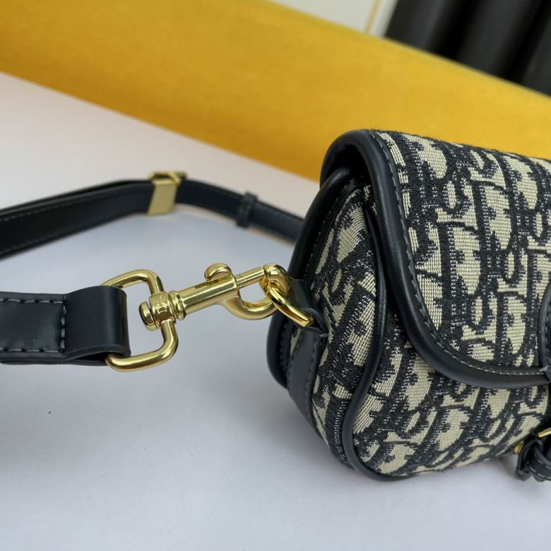 Dior Bobby East-West bag Blue Dior Oblique Jacquard - DB036