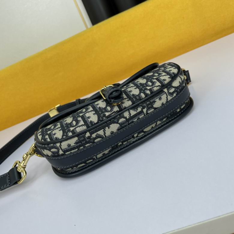 Dior Bobby East-West bag Blue Dior Oblique Jacquard - DB036