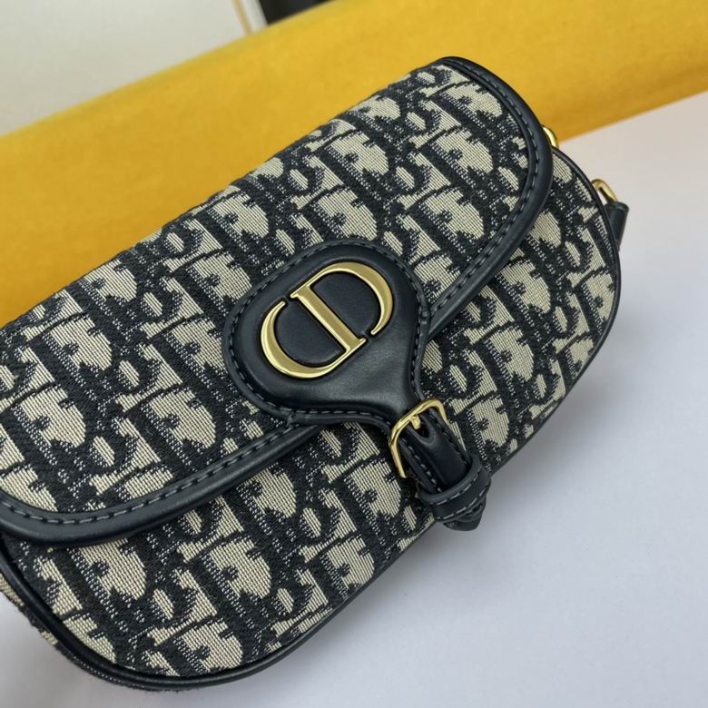 Dior Bobby East-West bag Blue Dior Oblique Jacquard - DB036