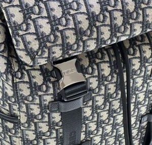 Dior Explorer backpack Beige and black - DB025